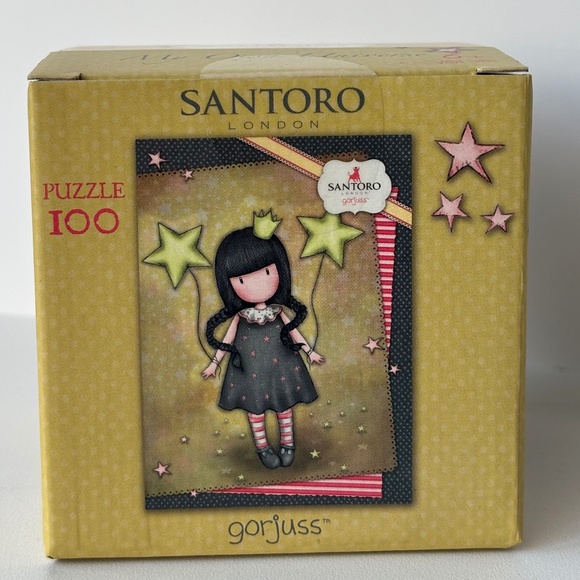 Brand New ! Educa SANTORO LONDON GORJUSS puzzle- 100 pieces - My Own Universe - Picture 1 of 7